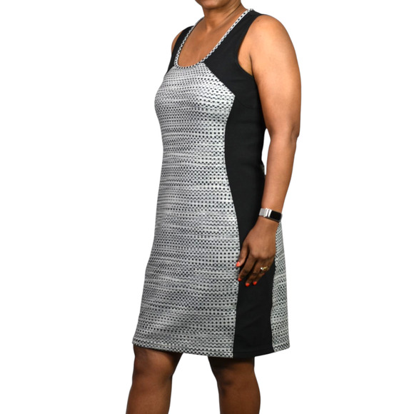 Athleta Fuse Dress Black Jersey Tank Mini Adjustable Active Sporty Size Small - Picture 11 of 16